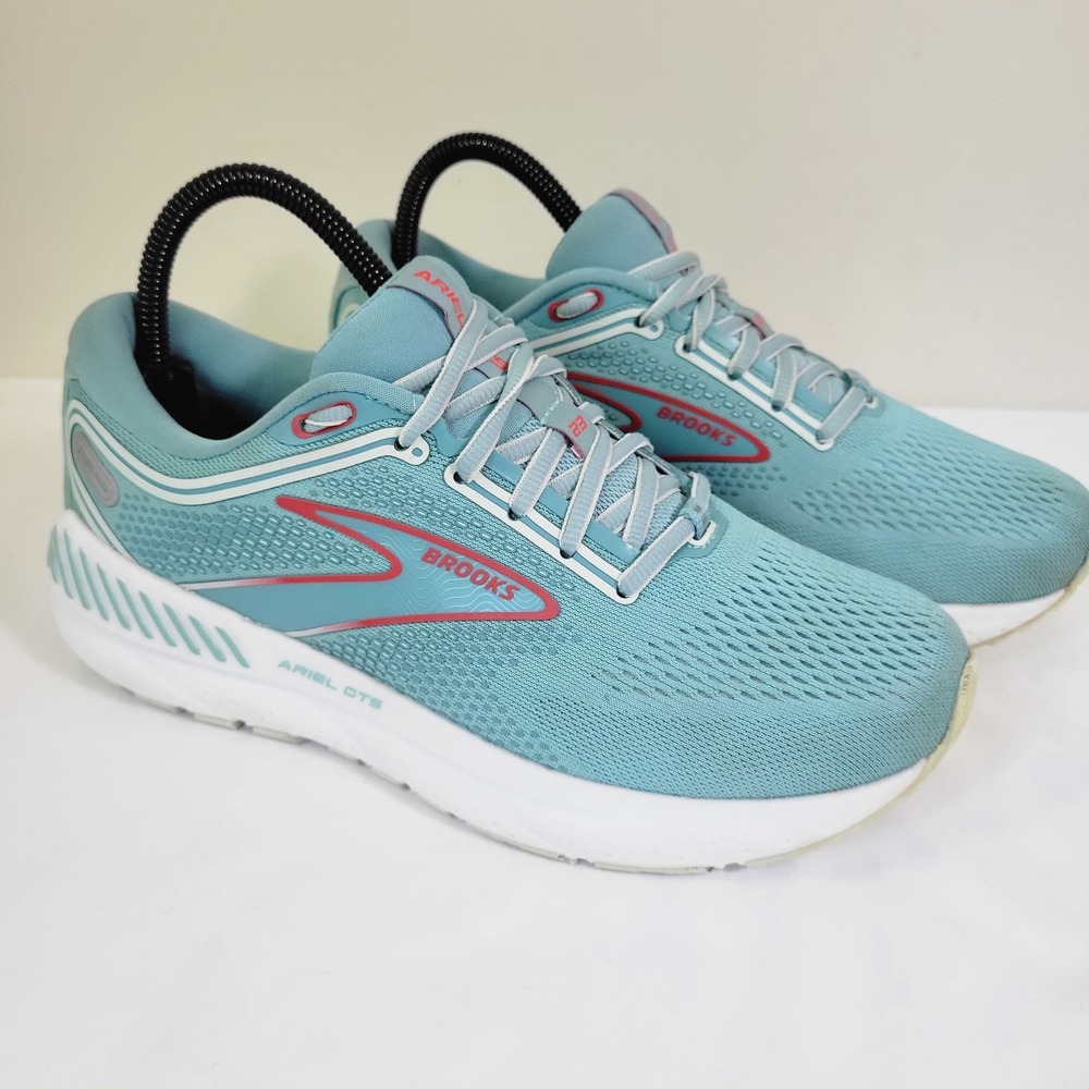 Brooks Ariel GTS 23 Womens Running Shoes Blue Coral 1203901B496 Size 7.5 B